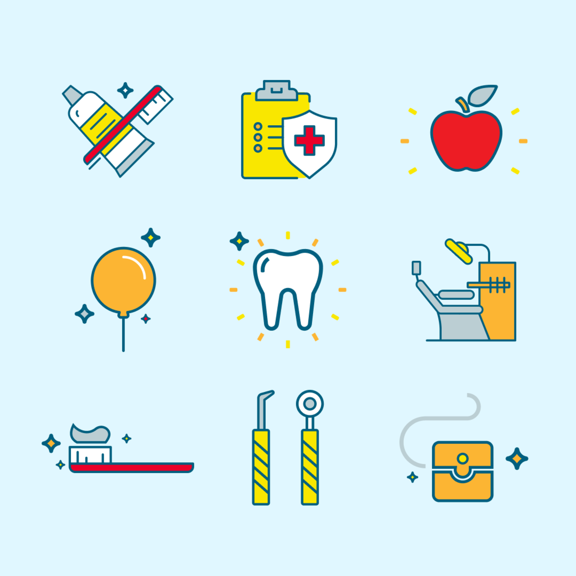 Healthy Smiles Icons