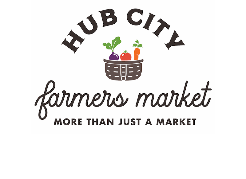 Hub City Farmers Market Logo Design