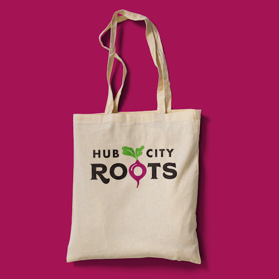 Hub City Roots Logo