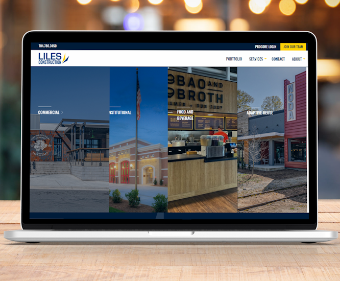 Liles Construction Website