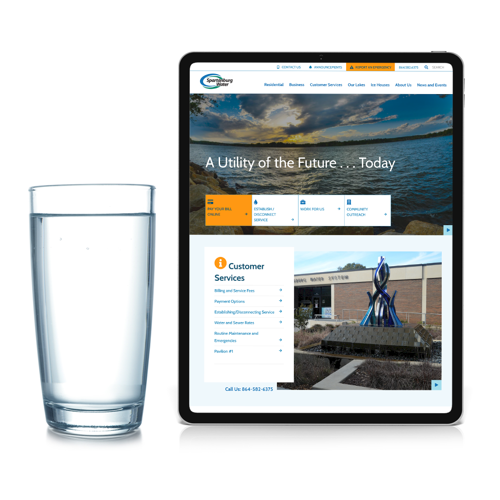 Spartanburg Water Website